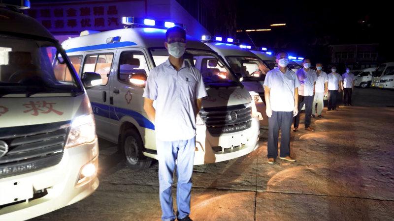 同心守護(hù) 金旅負(fù)壓救護(hù)車(chē)緊急馳援廈門(mén)疫區(qū)