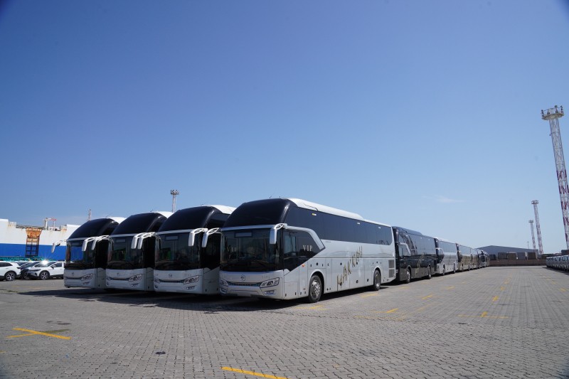 金旅客車批量出口沙特 拔得朝覲市場(chǎng)新頭籌