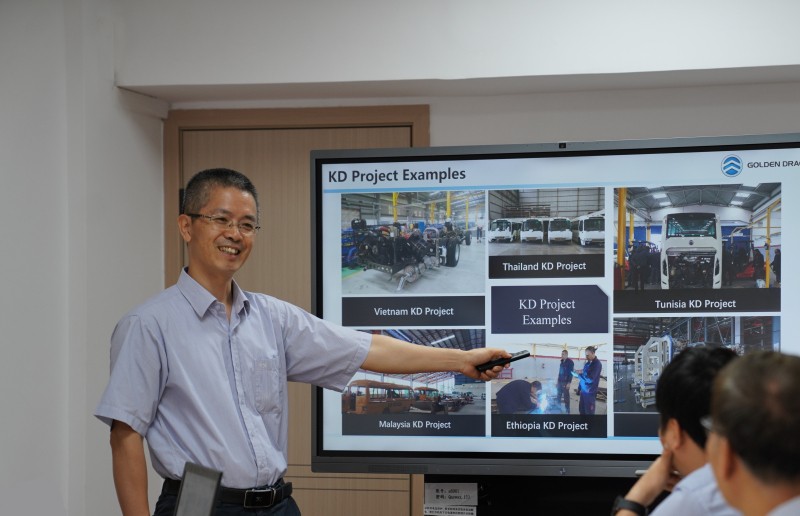 開班！金旅為非洲國家進行電動汽車技術(shù)培訓(xùn)