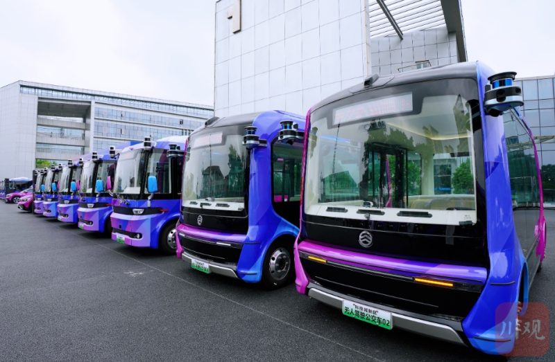 金旅助力，四川綿陽首批無人駕駛公交免費坐！