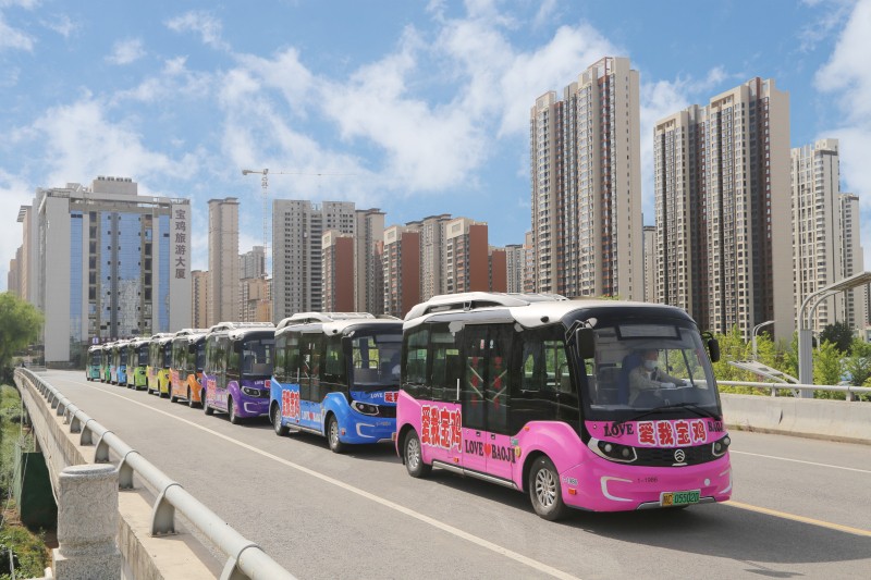 萌動寶雞！金旅“星辰”織就公交出行新畫卷