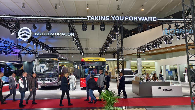 金旅全新一代高端客車(chē)亮相世界客車(chē)博覽會(huì)